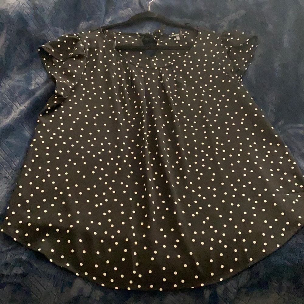 Le Rouge Black Blouse